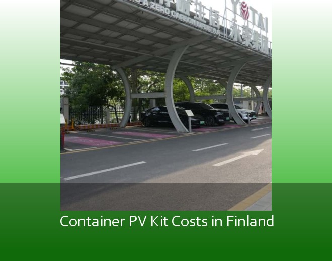 Container PV Kit Costs in Finland